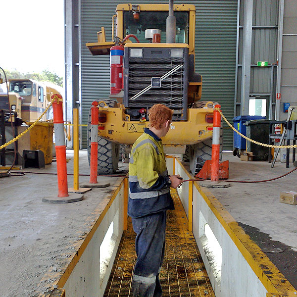 Shire Council Road Maintenance Workshop Pit