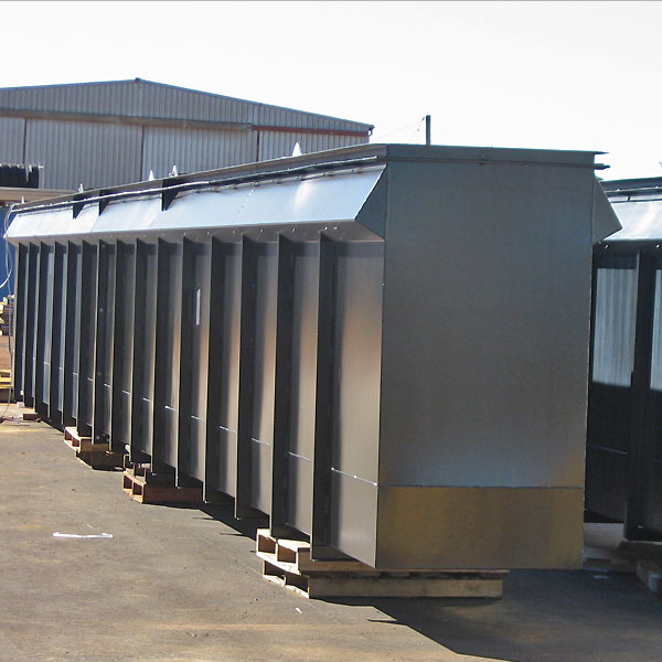 Prefabricated drop-in pits Prefabricated drop-in pits with lift